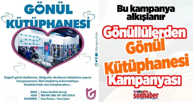 Köy Okullarına Gönül Kütüphanesi 