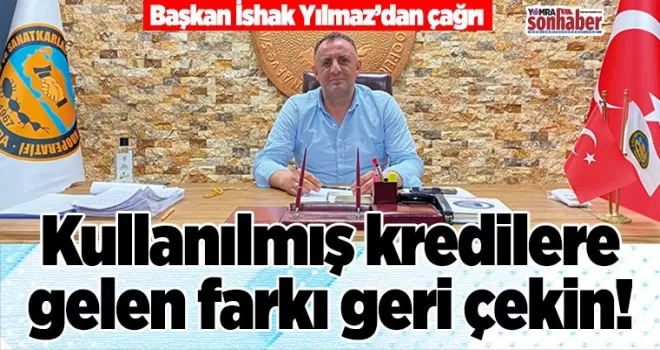 Kullanılmış kredilere gelen farkı geri çekin!