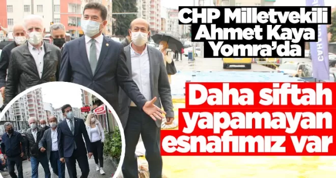 Milletvekili Kaya Yomra’da