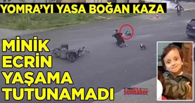 Minik Ceylin kaza kurbanı