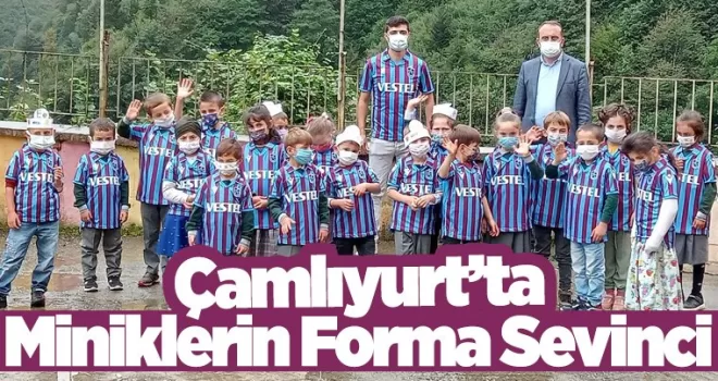 Miniklerin forma sevinci