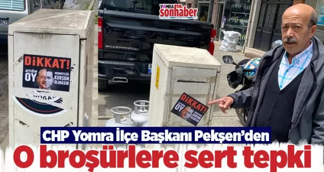 O brüşorlere sert tepki