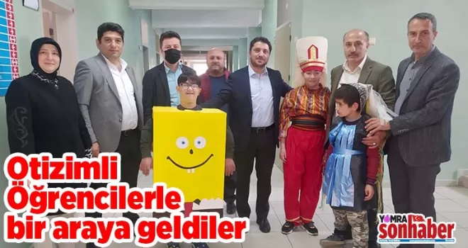 Öğrencilerle bir araya geldiler