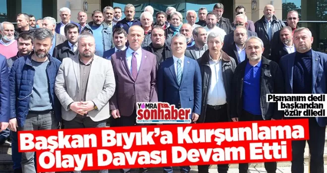 Özür Diledi 'Pişmanım' dedi