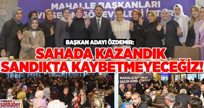 SAHADA KAZANDIK SANDIKTA KAYBETMEYECEĞİZ!