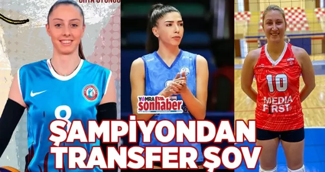 ŞAMPİYON’DAN TRANSFER ŞOV 