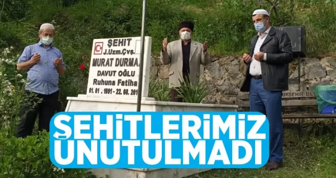 Şehitlerimiz unutulmadı
