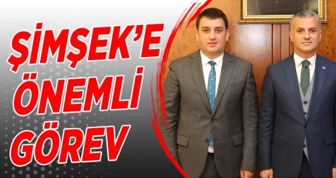 Şimşek’e önemli görev