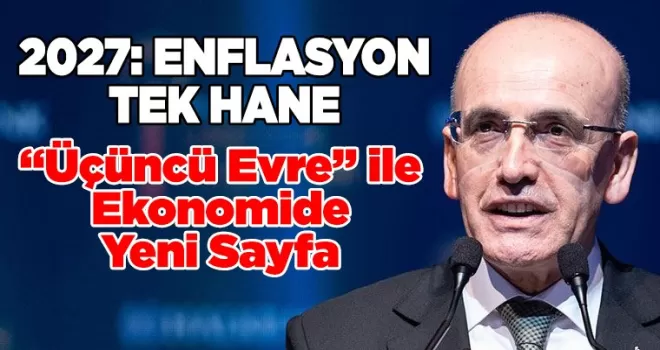 Şimşek’ten 2027 Vurgusu: “Üçüncü Evre Başlıyor, Enflasyon Tek Haneye İnecek”