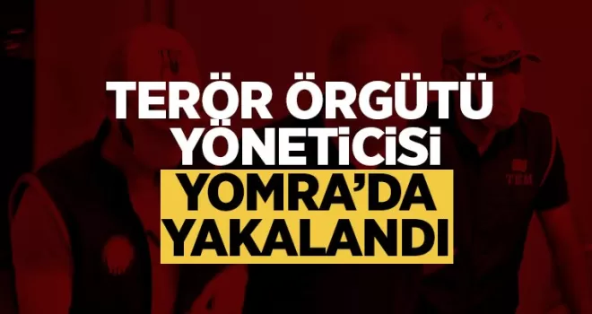 Terör örgütü yöneticisi Yomra'da yakalandı..