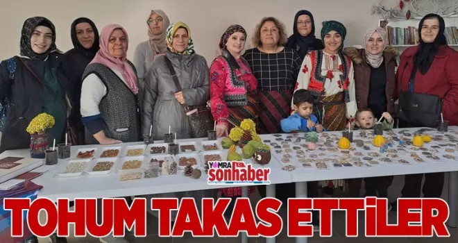 TOHUM TAKAS ETTİLER