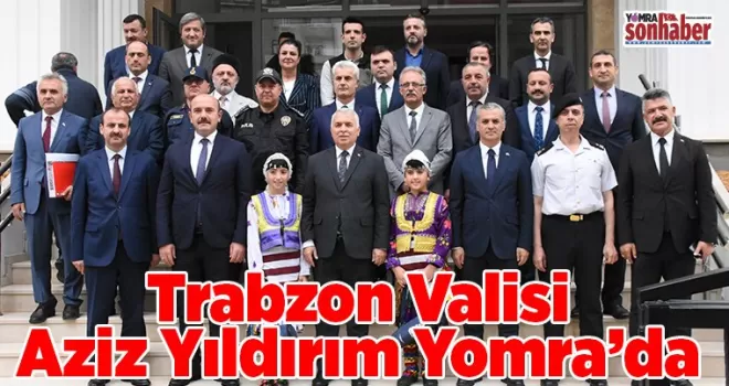 Trabzon Valisi Aziz Yıldırım Yomra’da 