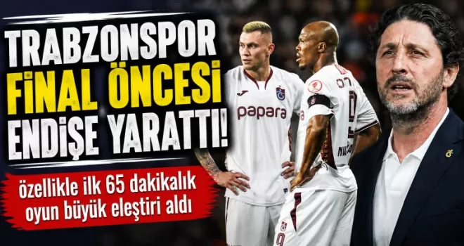 Trabzonspor’da Final Öncesi Alarm Gençlerbirliği Maçı Endişe Yarattı