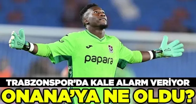 Trabzonspor’da Kale Alarm Veriyor