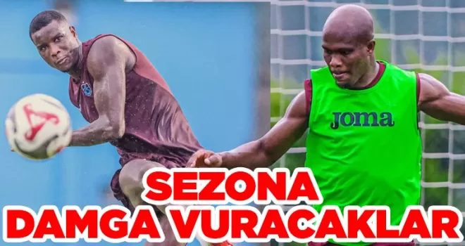 Trabzonspor’da Nijerya güç birliği! Sezona damga vuracaklar
