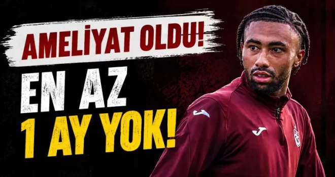 Trabzonspor’da Tim Jabol Folcarelli’den kötü haber geldi