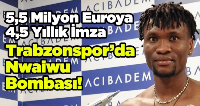 Trabzonspor transferi açıkladı