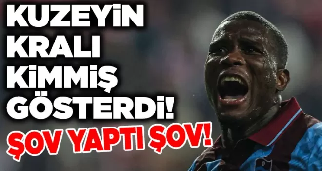 Trabzonspor’un Nijeryalı Golcüsü Paul Onuachu Maça Damga Vurdu