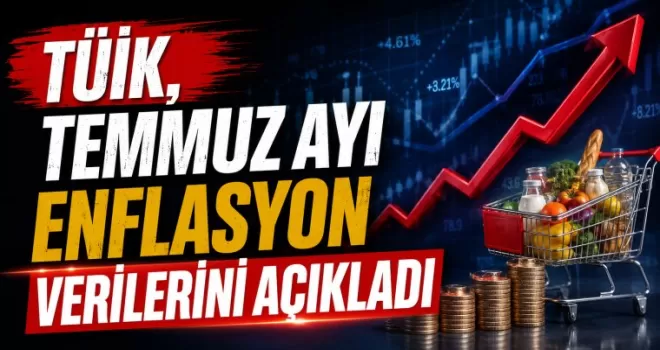 TÜİK, temmuz ayı enflasyon verilerini açıkladı