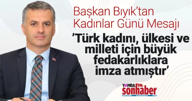 Türk kadını, ülkesi ve milleti için büyük fedakarlıklara imza atmıştır