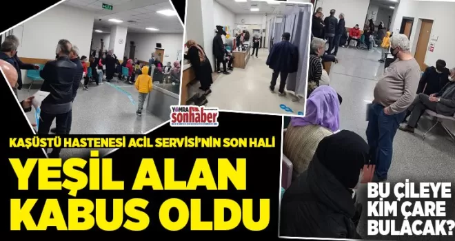 Yeşil Alan Artık Kabus oldu