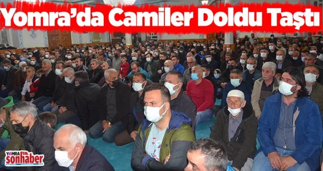Yomra’da Camiler Doldu Taştı