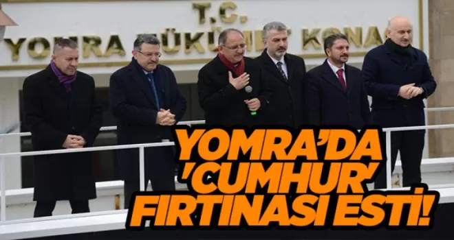 YOMRA’DA ’CUMHUR’ FIRTINASI ESTİ!