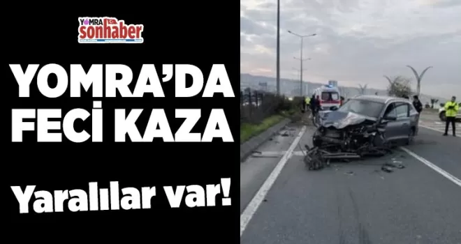 Yomra’da Feci Kaza!