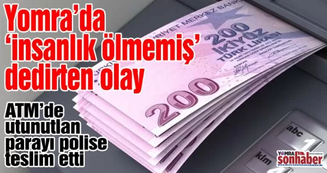 Yomra’da ‘İnsanlık ölmemiş’ dedirten olay
