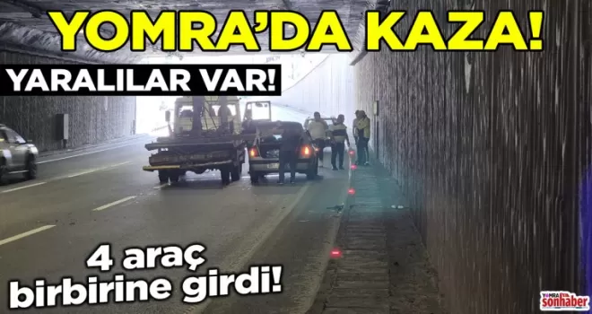 Yomra’da kaza... Yaralılar var!
