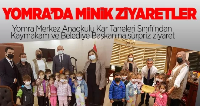 Yomra’da minik ziyaretler