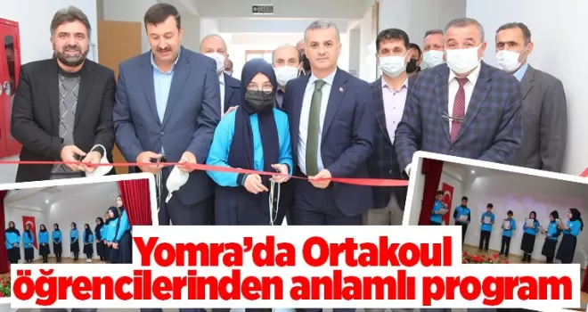 Yomra'da Ortaokul Öğrencilerinden Anlamlı Program