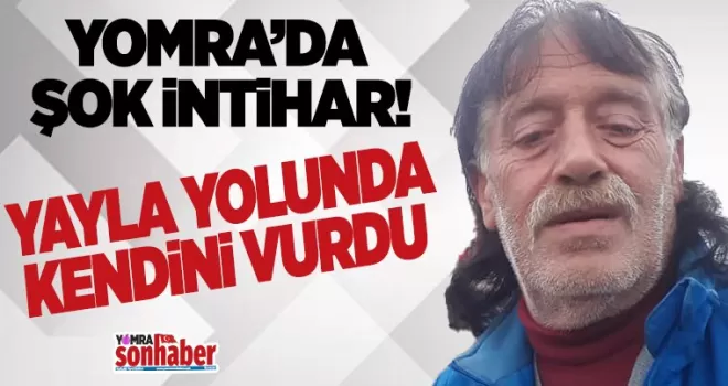 Yomra’da şok intihar