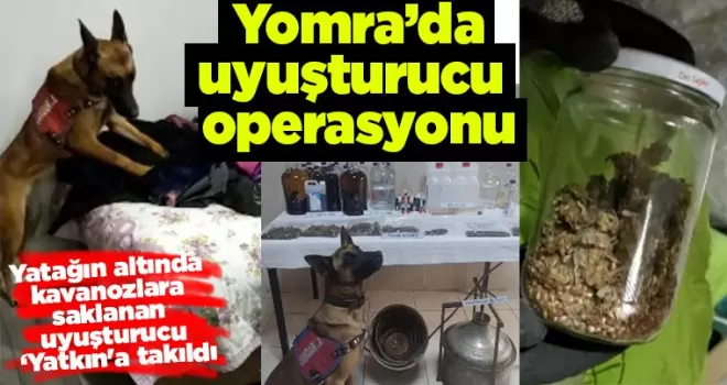 Yomra'da uyuşturucu ve sahte içki operasyonu
