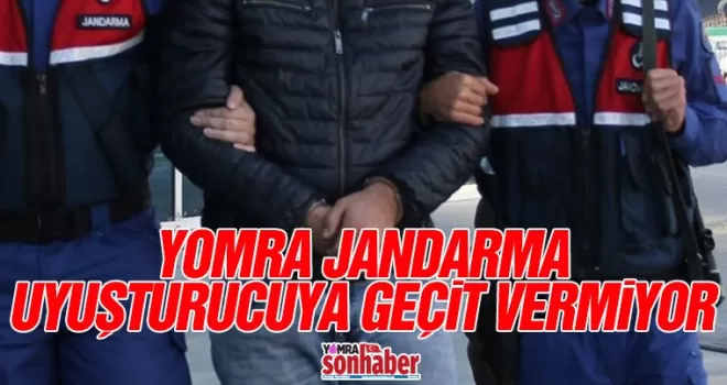 Yomra Jandarma uyuşturucuya geçit vermiyor