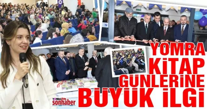 YOMRA KİTAP GÜNLERİNE BÜYÜK İLGİ