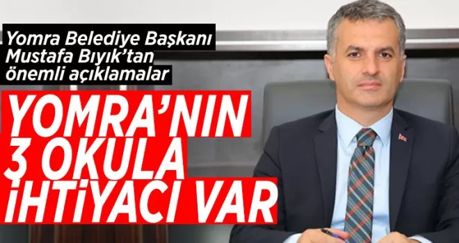 Yomra'nın 3 okula  ihtiyacı var