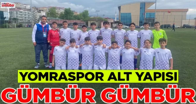 YOMRASPOR ALT YAPISI GÜMBÜR GÜMBÜR!